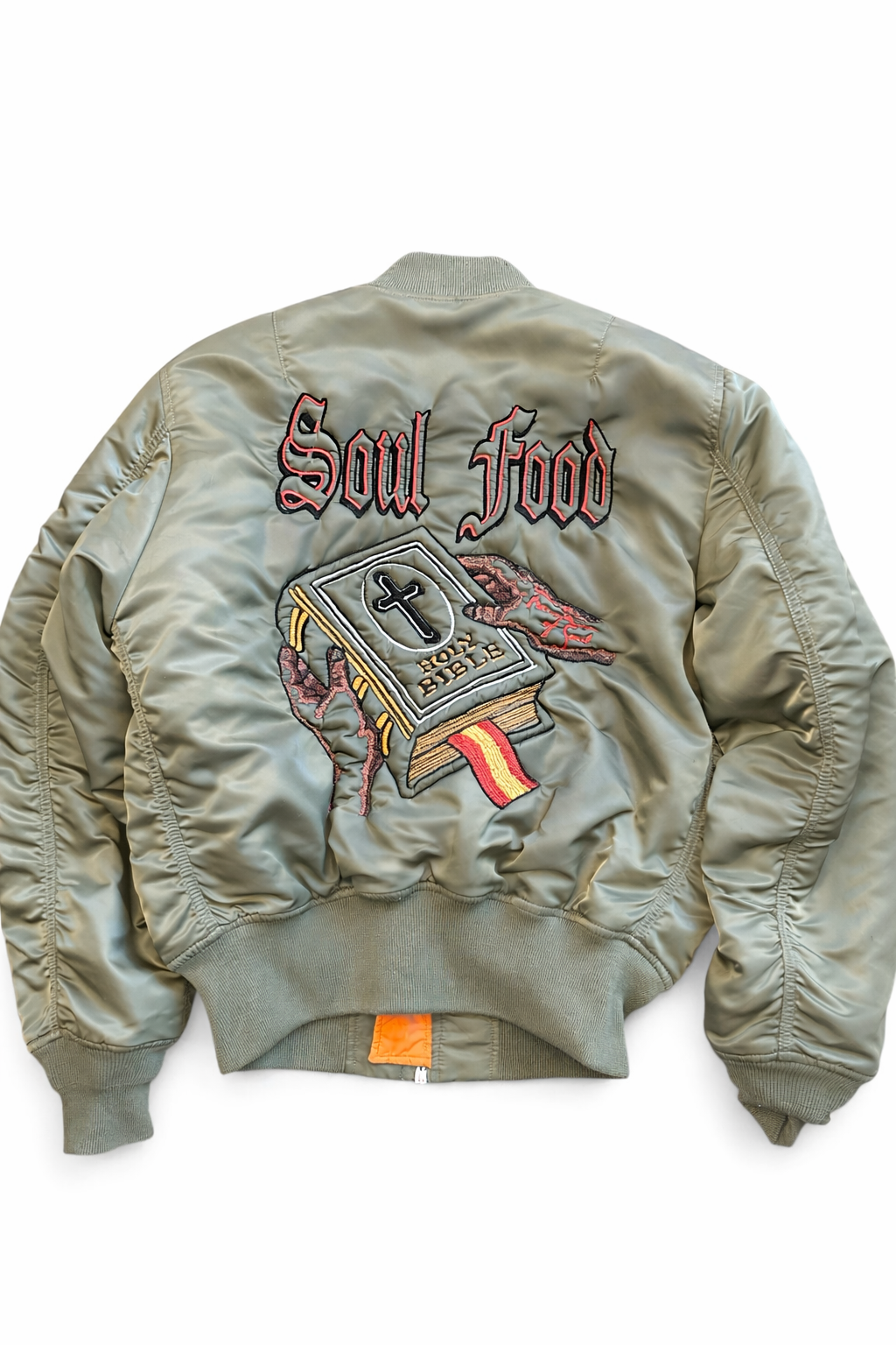 SOUL FOOD CHAIN STITCHED BOMBER