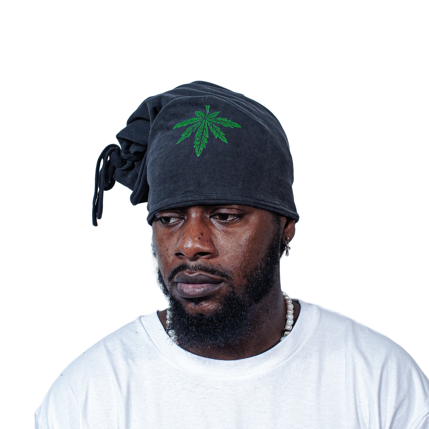 "LEAF" TIE BEANIE 1/1