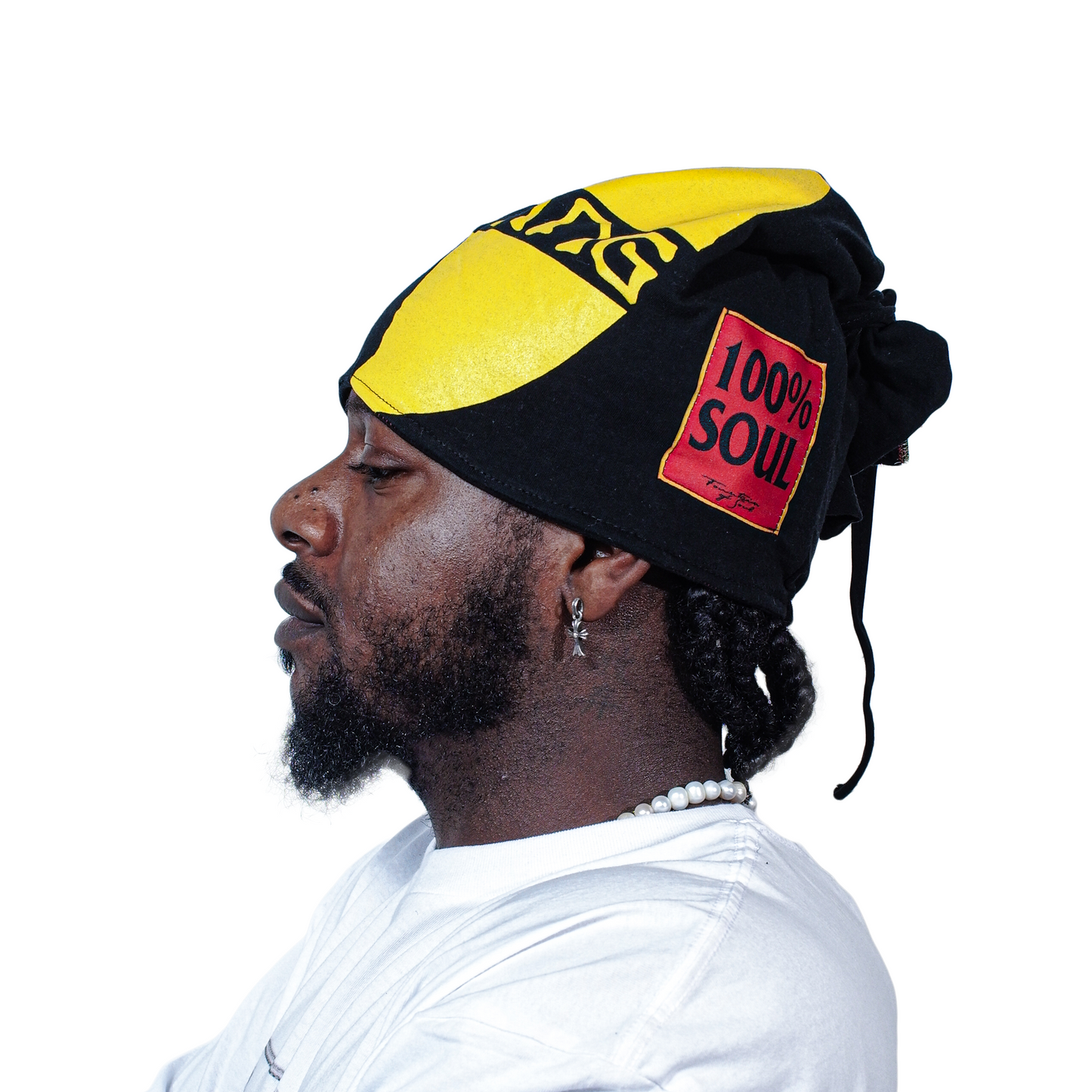 "WUTANG YELLOW" TIE BEANIE 1/1