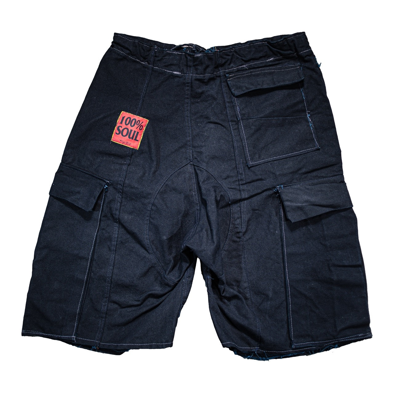 JUMBO CANVAS BLACK SHORT