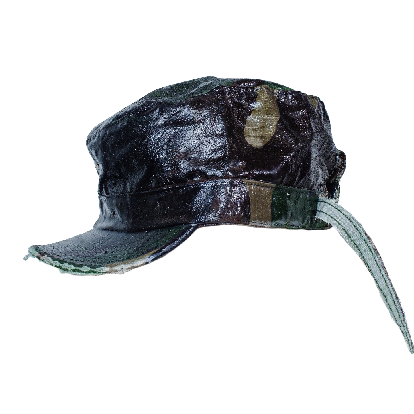 CAMO WAXED ARMY HAT