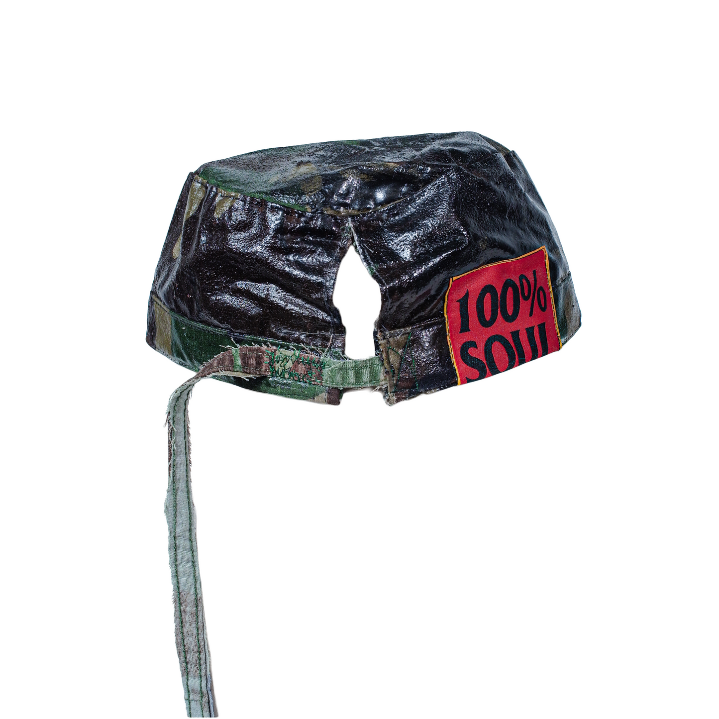 CAMO WAXED ARMY HAT